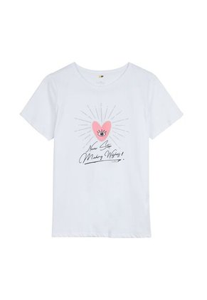 Camiseta Para Mujer Dusti Blanca