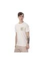 Camiseta Estampada Para Hombre Atena Manga Corta Blanca de Totto