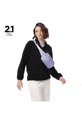 Bolso Para Mujer 2 En 1 Funty 3.0 Pequeño Morado