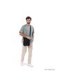 Bolso Para Hombre Bayonne Tipo Crossbody Pequeño Negro de Totto
