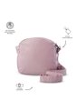 Bolso Para Mujer Corneana Tipo Crossbody Pequeño Morado de Totto