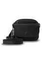 Bolso Para Mujer Corneana Tipo Crossbody Pequeño Negro de Totto