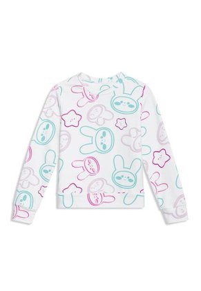 Buzo Cuello Redondo Para Niña Viterby Blanco