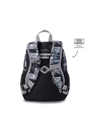 Morral Para Niño Star Wars Jedi Pequeño Negro