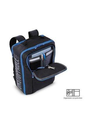 Morral Bolso Viajero Articulo Personal Trama Negro Unisex Totto