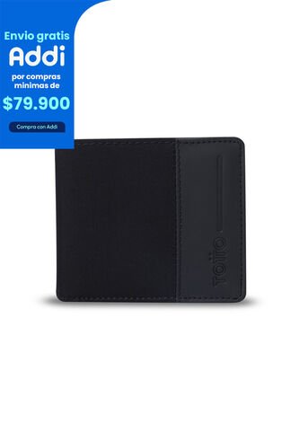Billetera Para Hombre Dagoba 3.0 Con RFID Blocker Negra Totto
