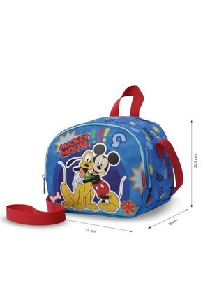 Combo Escolar Morral Mickey & Pluto Walt + Lonchera Y Cartuchera