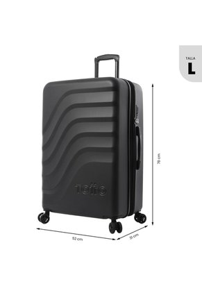 Maleta De Viaje Grande 23 Kilos 360 Bazy+ 2.0 Negra