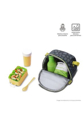 Combo Escolar Morral Dinoroarr + Lonchera Y Cartuchera