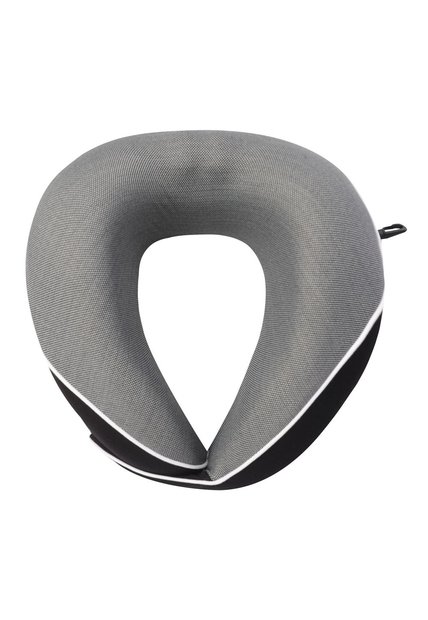 Almohada De Viaje Memory Foam Plane Negra