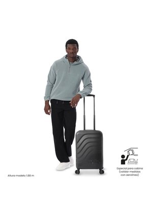Maleta Carry On 360° Bazy+ 2.0 10 Kilos Negra