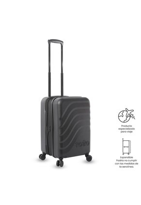 Maleta Carry On 360° Bazy+ 2.0 10 Kilos Negra