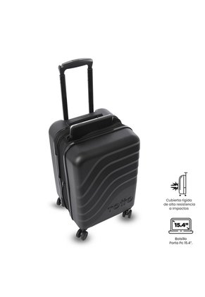 Maleta Carry On 360° Bazy+ 2.0 10 Kilos Negra