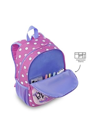 Morral Escolar Para Niña Minnie Point Walt Mediano