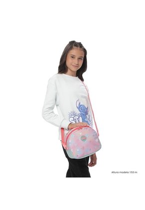 Lonchera Térmica Para Niña Rainbow Star Mediano Rosada