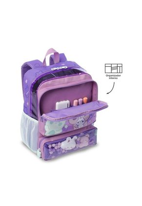 Morral Para Niña Friends Party Mediano Color Morado