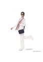 Bolso Para Mujer Amsu 2.0 Tipo Crossbody Pequeño Azul de Totto