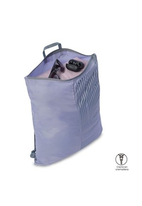 Tula Deportiva Multiuso Plegable Trx Morado