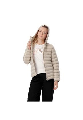 Chaqueta Acolchada Para Mujer Colorfull Pro Beige