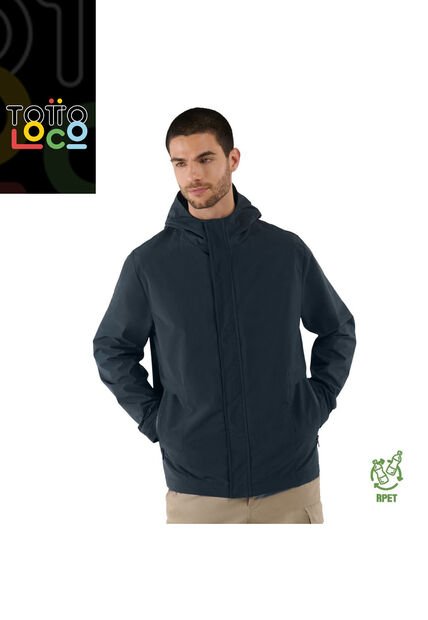 Chaqueta Para Hombre 3 En 1 Maubois Impermeable Azul