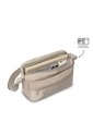 Bolso Para Mujer Amsu 2.0 Tipo Crossbody Pequeño Beige de Totto