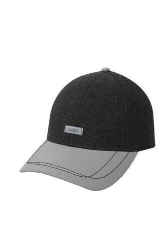 Gorra Beisbolera Knit Color Negra Totto