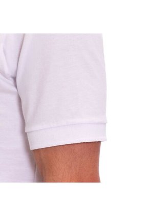 Camiseta Tipo Polo En Jersey Para Hombre Totto Blanca Mkp