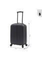 Maleta De Viaje Rocka S Cabina 10Kg Negra Unisex Totto de Totto