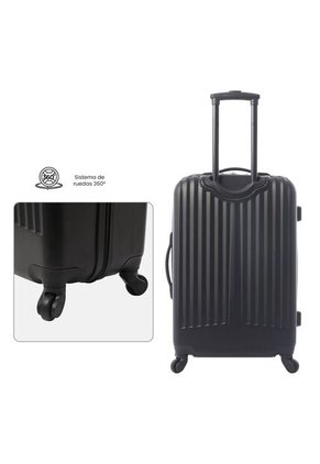 Maleta De Viaje Bodega 23 Kg Rocka Negro Totto
