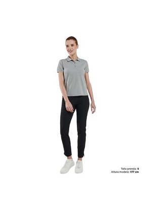 Camisa Polo Masara Gris Mujer