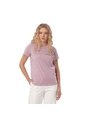 Camiseta Estampada Para Mujer Prime Manga Corta Rosada de Totto
