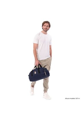 Tula De Viaje Real Madrid Pequeña Azul