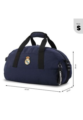 Tula De Viaje Real Madrid Pequeña Azul