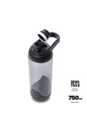 Botilito De Agua Blu 750 Ml Color Negro
