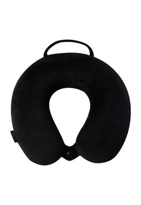 Almohada De Viaje Memory Foam Jet Pillow Negra