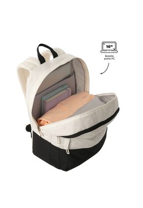 Morral Universitario Porta PC 16" Toluca 2.0 Blanco Mujer