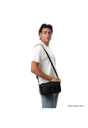 Kit X 2 Bolso Para Hombre + Almohada Urban Bird Negro