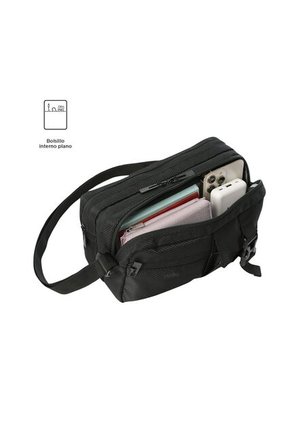 Kit X 2 Bolso Para Hombre + Almohada Urban Bird Negro