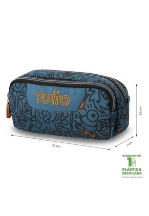 Cartuchera Multiuso Sobre Pequeña Azul Hombre