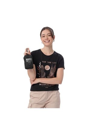 Chaqueta Casual Para Mujer Bruma Woman Liviana Negra