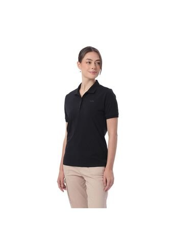 Camisa Polo Para Mujer Chechi Negra Totto