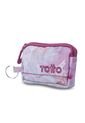Llavero Monedero Cadenas 3 Rosado de Totto
