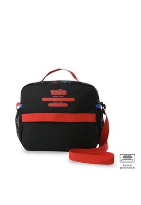 Lonchera Térmica Para Niño Spiderman Hero Grande Negra