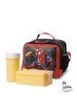 Lonchera Térmica Para Niño Spiderman Hero Grande Negra de Totto