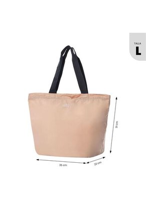 Bolso Plegable Shopping Ramel Liviana Durazno