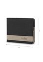 Billetera Hombre Lad Pequeña Con RFID Blocker Negra de Totto