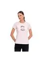 Camiseta Estampada Para Mujer Prime Manga Corta Rosada de Totto