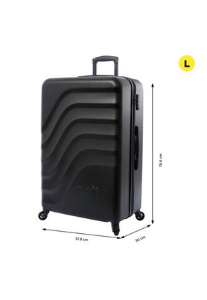 Maleta De Viaje Grande 360 Bazy L Negra