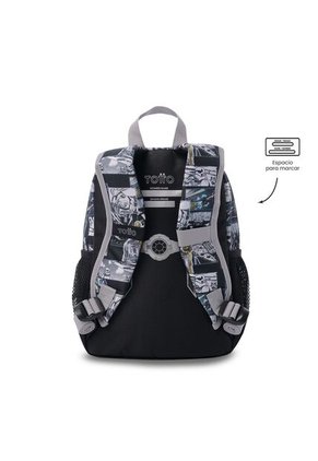 Morral Para Niño Star Wars Jedi Pequeño Negro