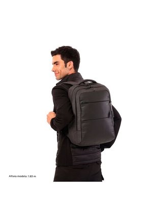 Morral Ejecutivo Porta PC 16" Dallas Negro Hombre